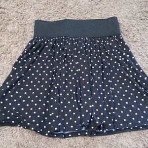 Black and white skirt