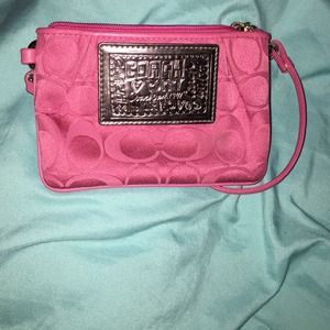 a coach wristlet