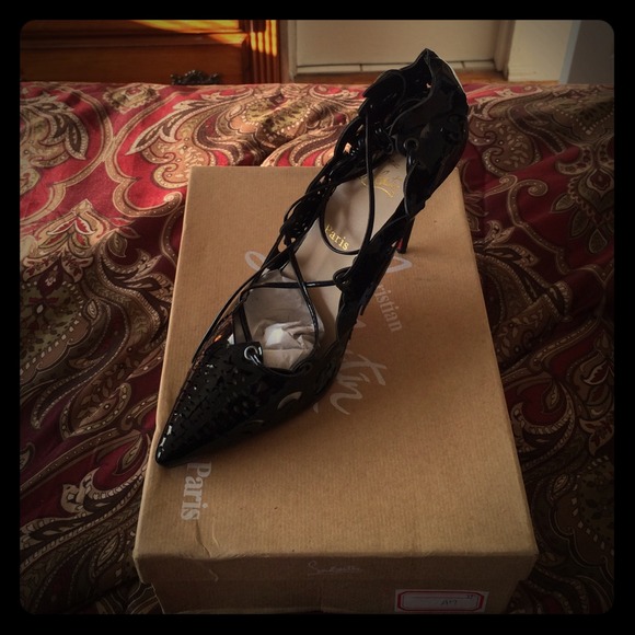 Christian Louboutin caged heels