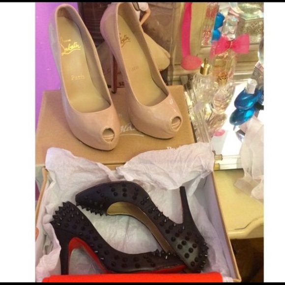 black spike louboutin