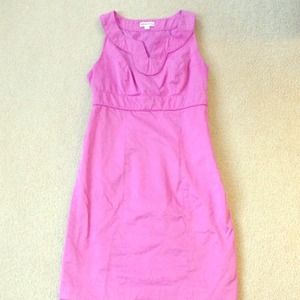 Lavender knee length sleeveless dress