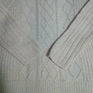 Pretty gold very pretty sweater!
