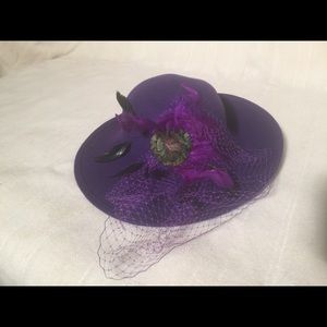 New Giovannio purple church/ derby hat