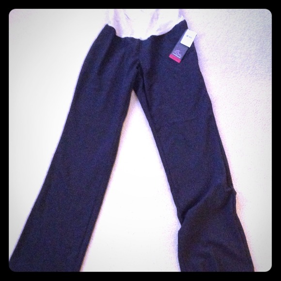 Charcoal grey maternity work pants. NWT