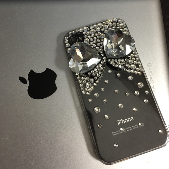 iphone 4 plastic crystal case - Picture 1 of 3
