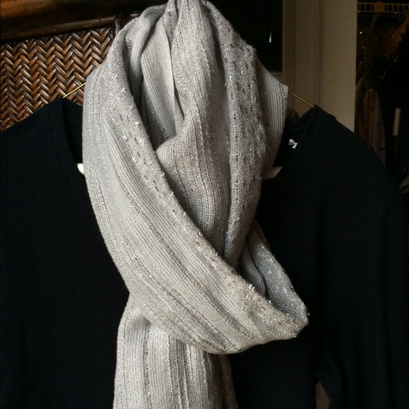 Silver scarf