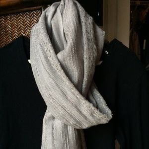 Silver scarf