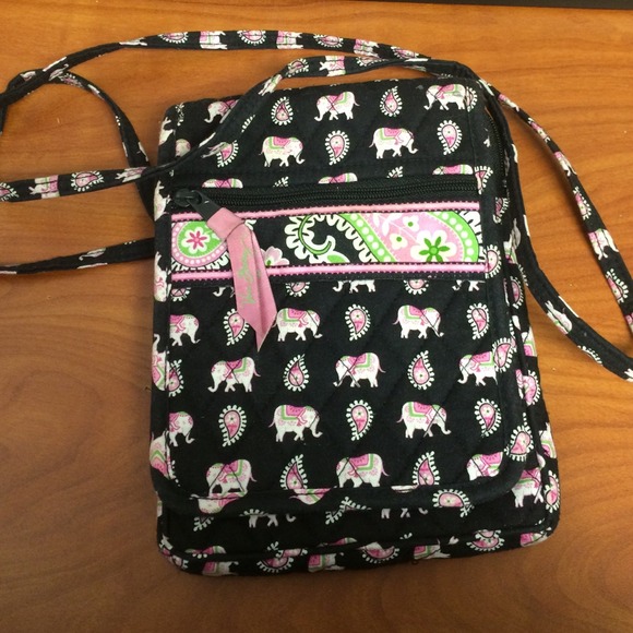 Vera Bradley elephant print crossbody