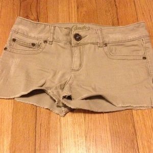 tan Candies shorts bought from kohl's.