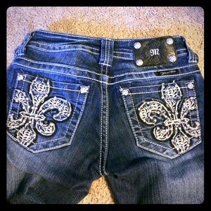 Miss Me Fleur-de-lis Jeans