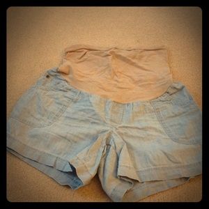 Fo Denim Maternity shorts