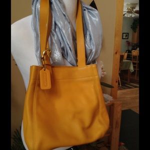 Gold Vintage Coach Purse