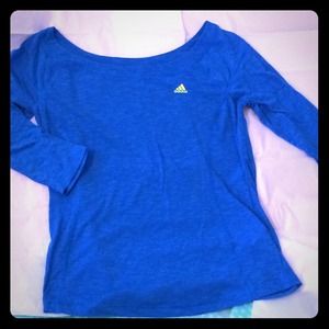 🎽👟New Adidas 3/4 Workout Top