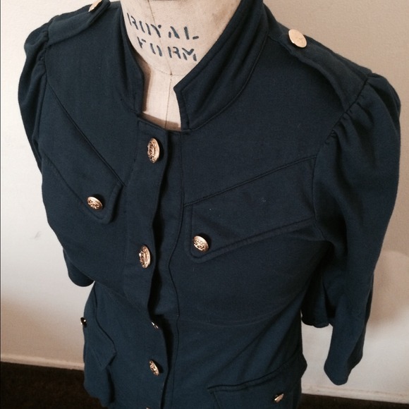 Army styled cardigan