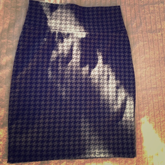 Pencil skirt.