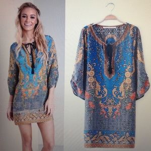 Silk Boho Tunic