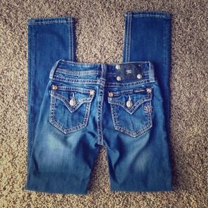 Miss Me girls size 8 skinny jeans