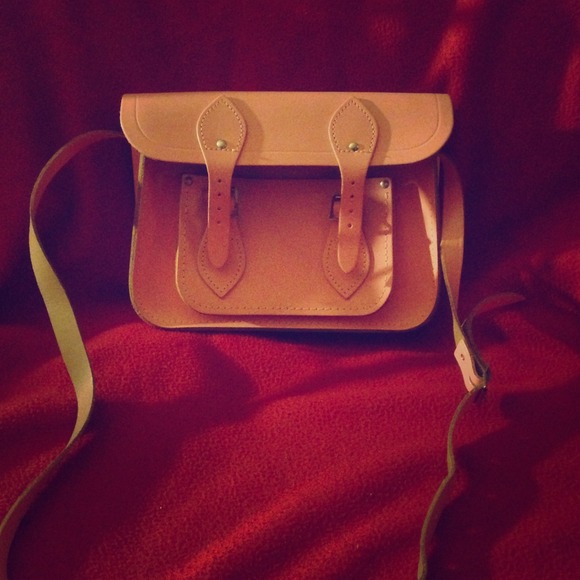 pink Cambridge satchel company cross body