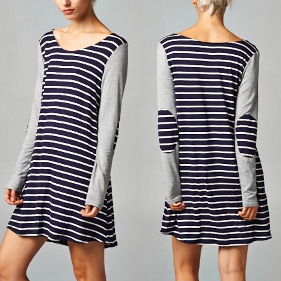 Dresses & Skirts - 💠💠The JESSLYNE striped dress - NAVY