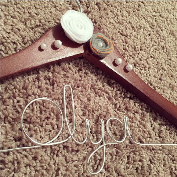 Personalized Bridemaids  Hanger