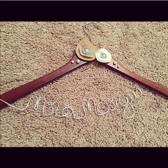 Personalized Bridal Hanger