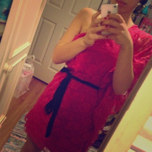 One shoulder dress 👗