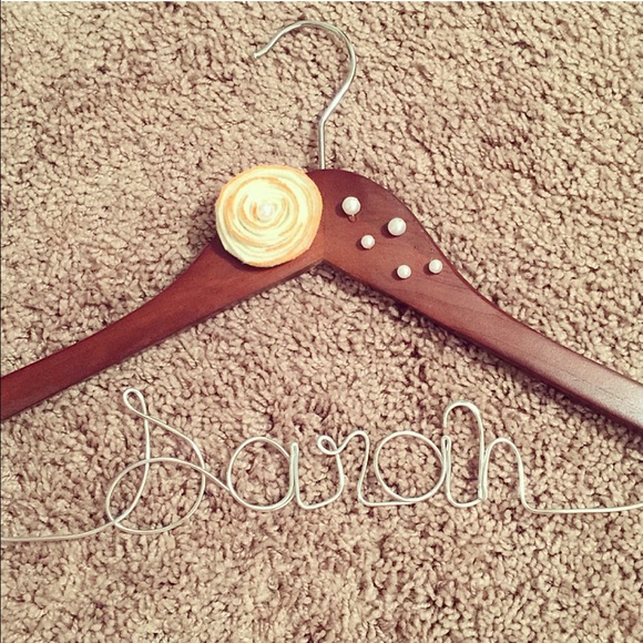 Personalized Bridemaids  Hanger