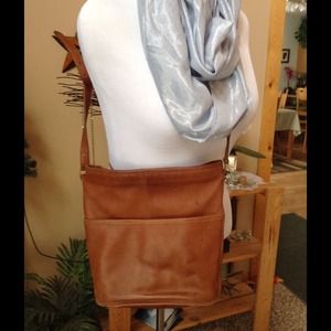 Sold- dark tan vintage Coach Bag