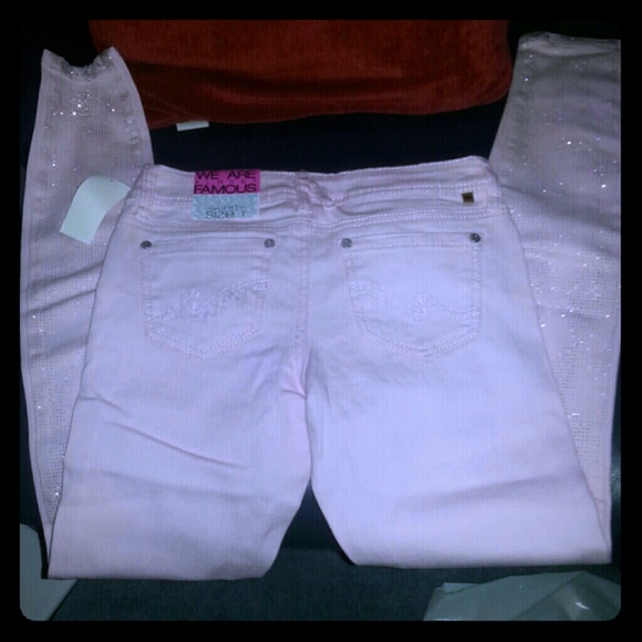 Pink  Glam Skinny jeans