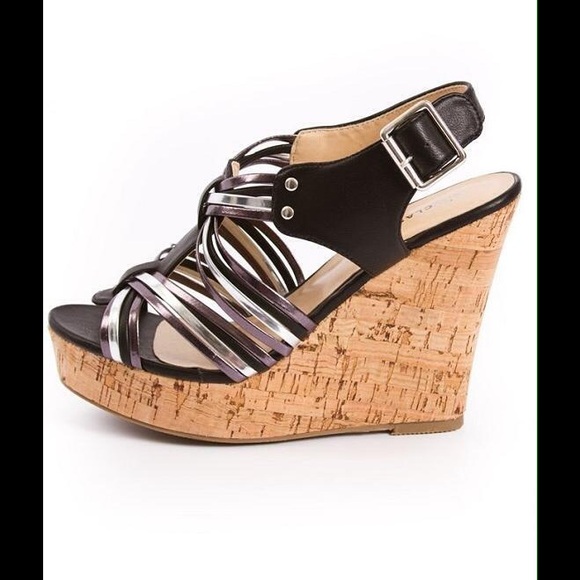 Brand New Classified Platform Wedge Sandals