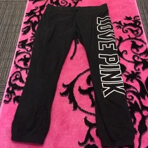 Black Victoria's Secret sweatpants bundle