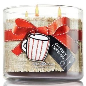 Gourmet Espresso 3 wick candle