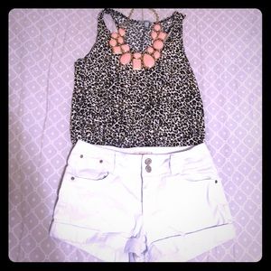 Charlotte Russe cheetah top