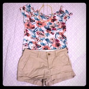 Charlotte Russe floral top