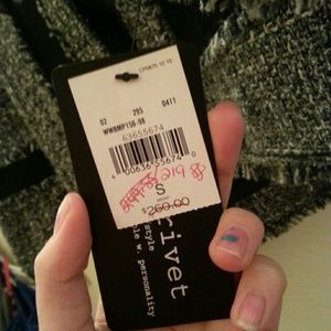 Brand new Black Rivet coat.