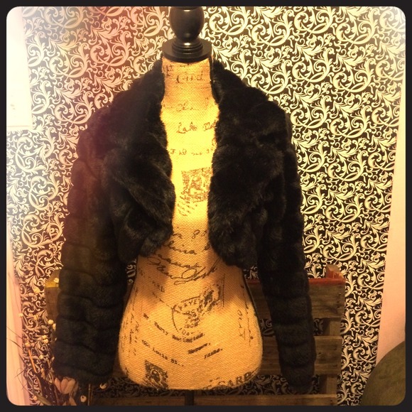 Black Fur Coat
