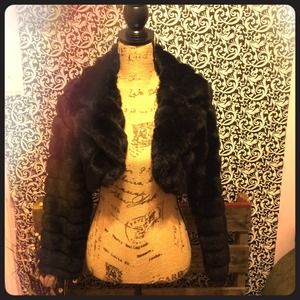 Black Fur Coat