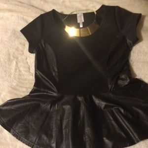 Adorable peplum top