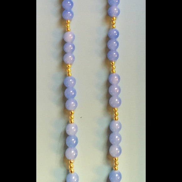 Handcrafted beaded badge lanyard
