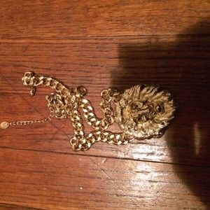 Lion Head Necklace