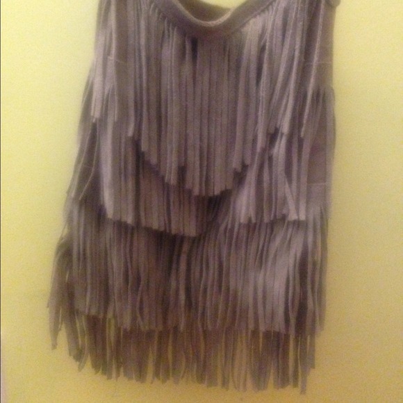 American Eagle fringe purse