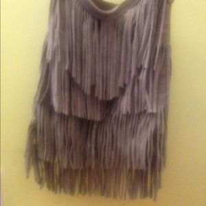 American Eagle fringe purse