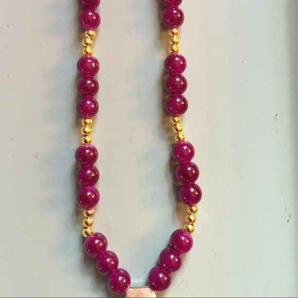 Handcrafted beaded badge lanyard