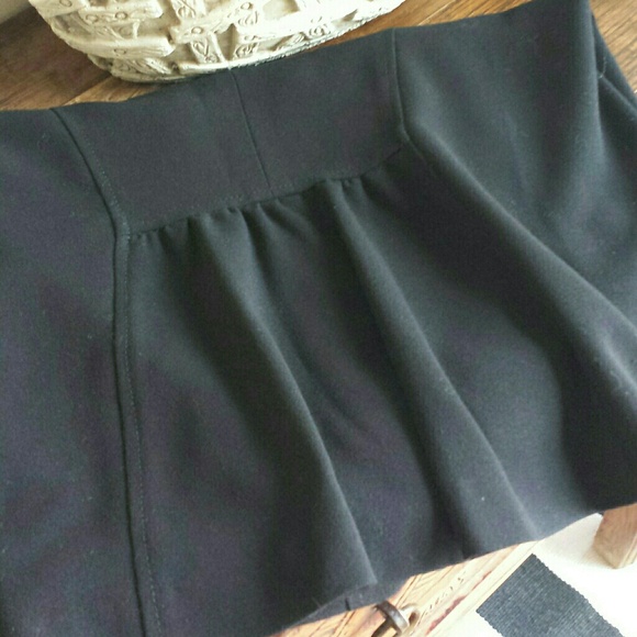 SOLD Bebe Black Pencil Skirt - Picture 4 of 4