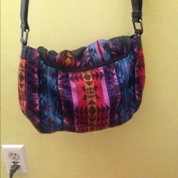 Colorful Aztec print purse - Picture 2 of 3