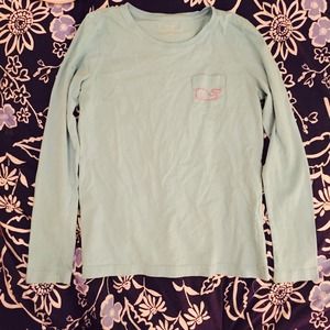 TRADED Vineyard vines Mint Green Long Sleeve