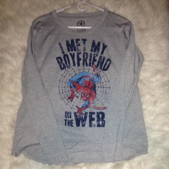 Long sleeve Spider-Man shirt