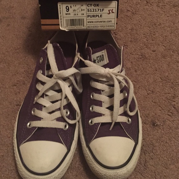 Purple converses!