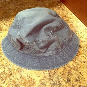 Denim bucket hat