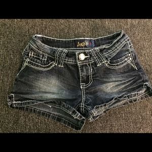 Worn Jean Shorts